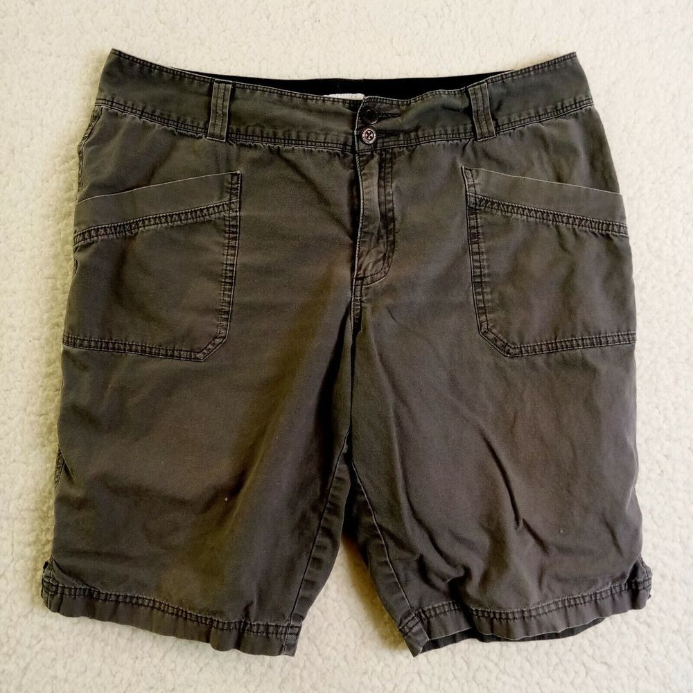 Columbia‎ Shorts Womens 10 / 11 Dark Gray